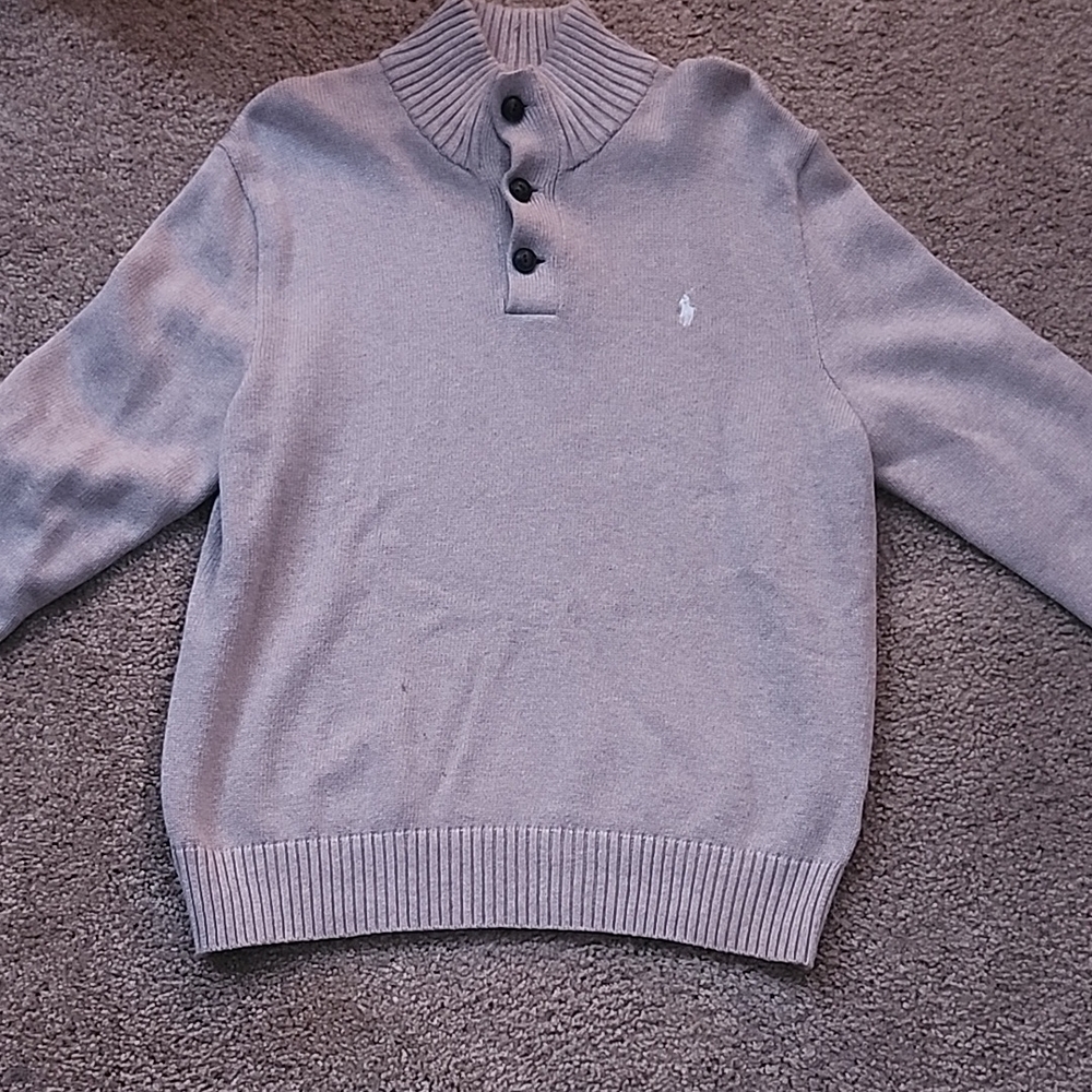 Polo by Ralph Lauren Tan Cardigan Sweater